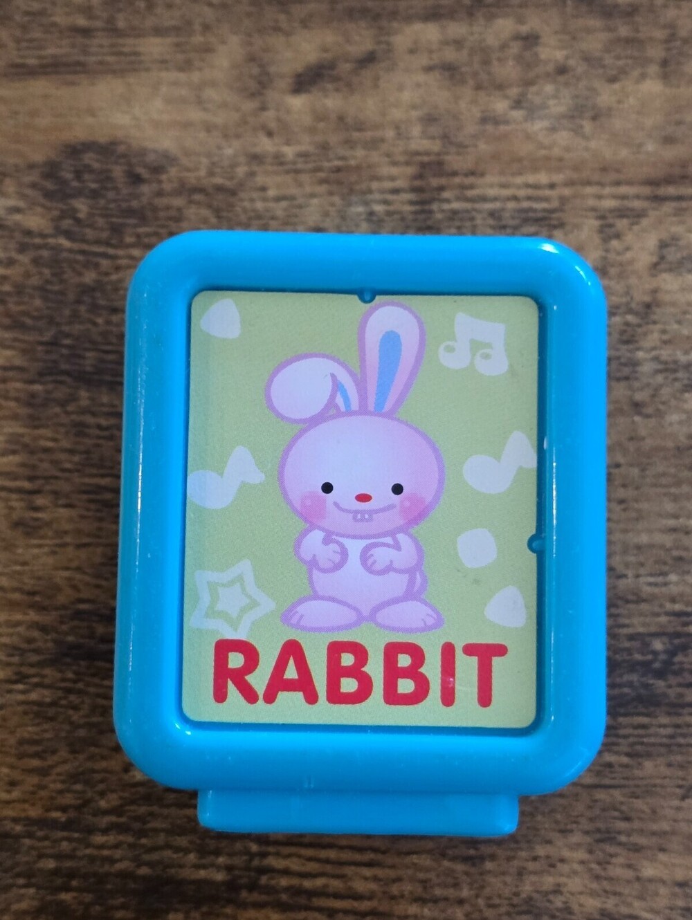Vtech Alphabet Blocks Sit to Stand Train Replacement Block R Rabbit - Picture 2 of 4